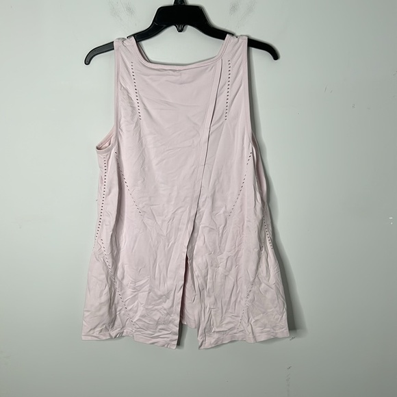 Athleta Pink Foothill Split Back Tank - Picture 5 of 6